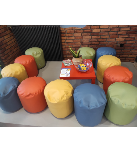 ΚΑΘΙΣΜΑ POUF ΚΥΛΙΝΔΡΟΣ